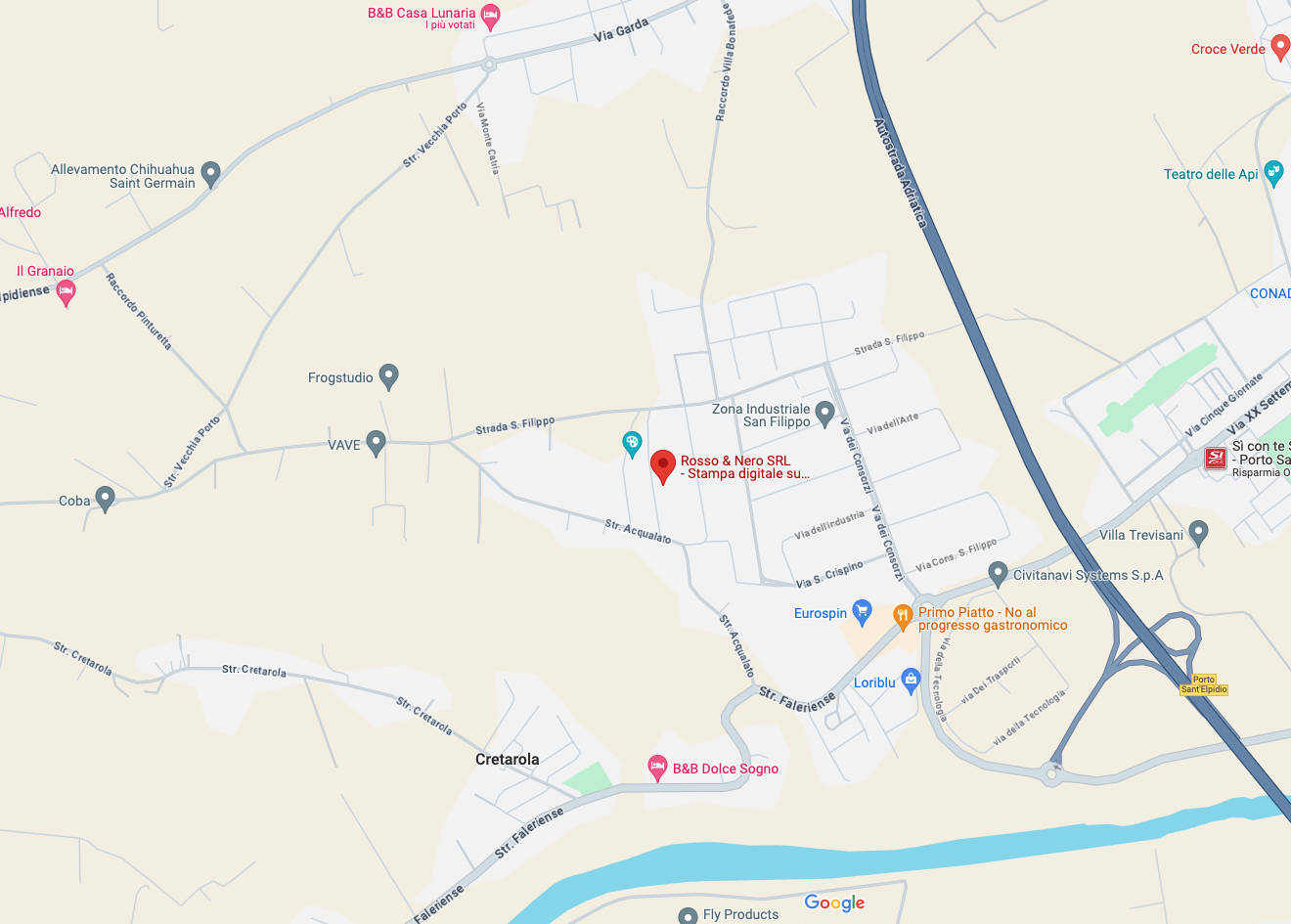 Rosso & Nero via dei Mestieri Porto Sant'Elpidio